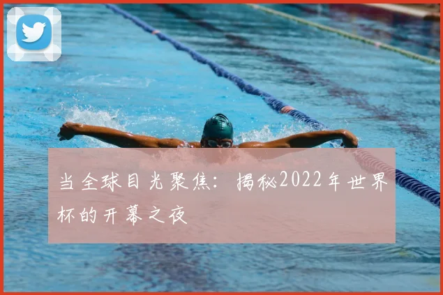 当全球目光聚焦：揭秘2022年世界杯的开幕之夜
