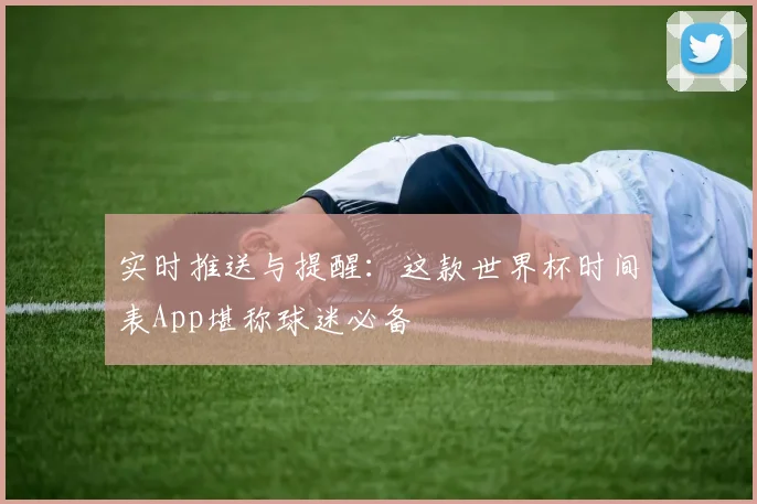 实时推送与提醒:这款世界杯时间表App堪称球迷必备